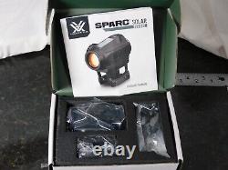100% Vortex Sparc Solar Red Dot Sight 2 MOA SPC-404