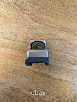 1-1 Perfect Bronze Trijicon RMR Red Dot Sim with Glock rear sight mount pad