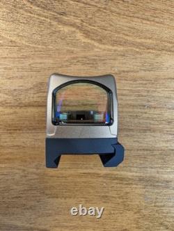 1-1 Perfect Bronze Trijicon RMR Red Dot Sim with Glock rear sight mount pad