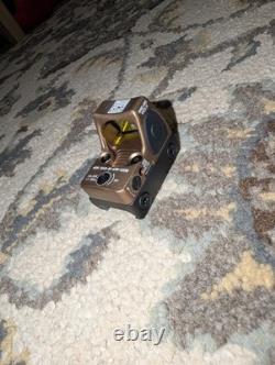 1-1 Perfect Bronze Trijicon RMR Red Dot Sim with Glock rear sight mount pad