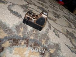 1-1 Perfect Bronze Trijicon RMR Red Dot Sim with Glock rear sight mount pad
