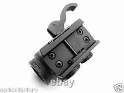 1x20 Infrared Red Dot Scope Sight Quick Release Mount For Night Vision Hunting