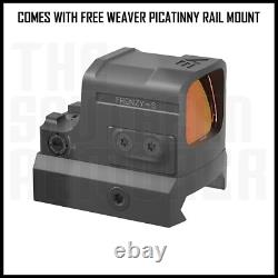 2025 ENCLOSED RED DOT OPTIC FOR GLOCK MOS 43X & 48 DIRECT FIT SHAKE AWAKE RMSc