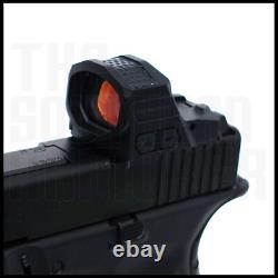 2025 Solar Power Red Dot Optic Sight For Glock 17 19 19x 23 34 40 45 47 49 Gen 5