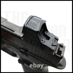 2025 Solar Power Red Dot Optic Sight For Glock 17 19 19x 23 34 40 45 47 49 Gen 5