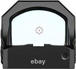 2 MOA Dot & 26 MOA Circle Red Dot Sight Cyelee WOLF X PRO for RMR Cut Glock PSA