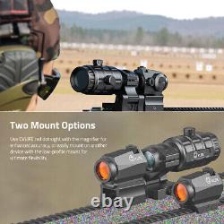 2 MOA Motion Awake Red Dot Sight & Flip-to-Side 3X Magnifier Combo Optics Sight