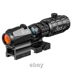 2 MOA Motion Awake Red Dot Sight & Flip-to-Side 3X Magnifier Combo Optics Sight
