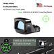 3moa Green Dot & 56moa Circle Ring Reticle Sight Owlc For Doctor Cut Glock Plate
