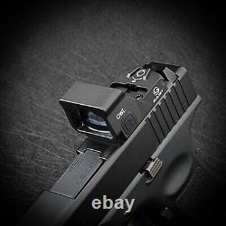 3MOA Green Dot & 56MOA Circle Ring Reticle Sight OWLC for Doctor Cut Glock Plate