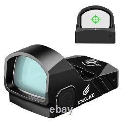 3MOA Green Dot & 64 MOA Ring Reticle Sight CYELEE WOLF2-G for RMR Cut Canik SFX