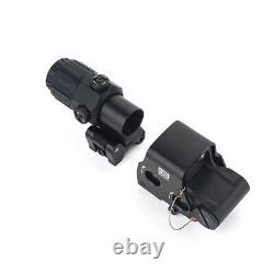 3X G33 Sight Magnifier With Switch to Side QD Mount 558 Red Green Dot Clone USPS