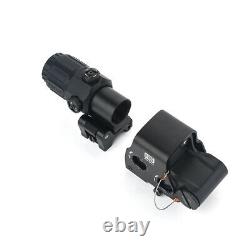 3X G33 Sight Magnifier With Switch to Side QD Mount 558 Red Green Dot Clone US