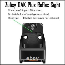 3.5 MOA 1x26mm Red Dot Sights Oak Plus for RMR Cut Glock PSA Dagger G3C TORO CZ