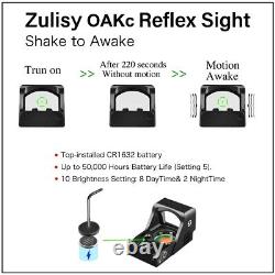 3 MOA Green Dot & 56 MOA Circle Ring Reticle Sight for RMR Cut Tactical Pistol