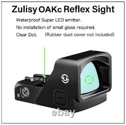 3 MOA Green Dot & 56 MOA Circle Ring Reticle Sight for RMR Cut Tactical Pistol