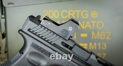 3 MOA Green Dot & 56 MOA Circle Ring Reticle Sight for RMR Cut Tactical Pistol