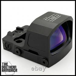 3 MOA Green Dot Sight RMSc 407K 507K Micro Optic Shake Awake GLOCK plate incl