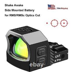 3 MOA Red Dot & 30 MOA Circle Sight Cyelee CAT X PRO for RMS/RMSc Cut OSP TP9 SC