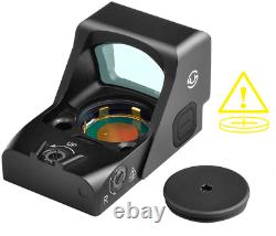 3 MOA Red Dot & 56 MOA Circle Reticle Sight OAKc for RMR Cut Slide Adatper plate