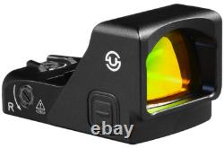 3 MOA Red Dot & 56 MOA Circle Reticle Sight OAKc for RMR Cut Slide Adatper plate