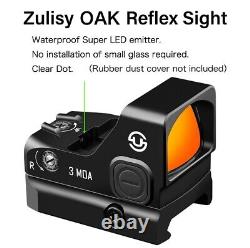 3 MOA Red Dot Reflex Sight Scope OAK & Mount plate for CZ 75B 85B 97B P-07 P-09
