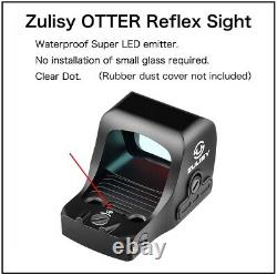 3 MOA Red Dot Reflex Sight ZULISY OTTER for RMSC Cut Glock 48MOS P365XL METE SFX