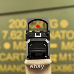 3 MOA Red Dot Sight Holographic Scope & mount plate for Taurus G3 G3C Glock