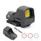 510c Red Dot Reflex Sight 2 Moa Dot/64 Moa Circle Multi-reticle With Solar