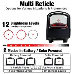510C Red Dot Reflex Sight 2 MOA Dot/64 MOA Circle Multi-Reticle with Solar