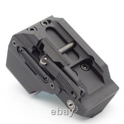 510C Style Red Dot Circle Sight Solar Power Holographic Picatinny Multi-Reticle