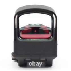 510C Style Red Dot Circle Sight Solar Power Holographic Picatinny Multi-Reticle