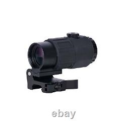 558+G45 Holographic Sight with 5x Magnifier Red Green Dot Holo Clone Full Marking