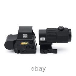 558+G45 Magnifier QD Side EXPS3-2 Holographic Red Green Dot Sight Reflex Airsoft