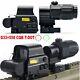 558 Green/red Dot Holographic Reflex Sight +g33 3x Magnifier Qd Side Mount Combo