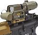 558 Holographic Sights +3x Magnifier Green&red Dot Scope Sights Combo(tan)