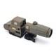 558 Red & Green Dot Holographic Sight With G33 3x Qd Magnifier Sight Combo