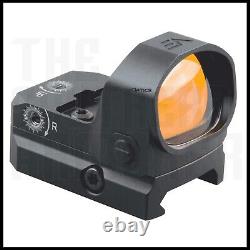 6moa Reflex Red Dot Optic Sight For Glock 01 Adapter Plate 17 19 45 Gen 3 4 5