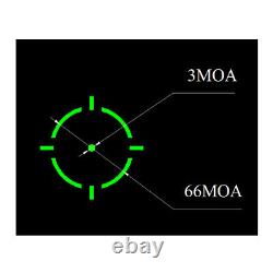 ADE Advanced Optics NUWA Pro RD3 021 Pro Motion Awake Green Dot Sight Black