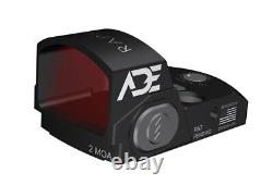 ADE Advanced Optics RD3-020 Raptor Red Dot Sight, 2 MOA, Black, RD3-020
