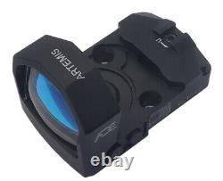 ADE Artemis Shake Awake 6 Reticle Red Dot For Glock 17 19 Slide with RMR Optic Cut