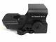 Ade Crusader 8 Reticle Green/red Dot Reflex Holo Sight With Quick Release Mount