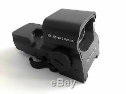 ADE Crusader 8 Reticle Green/Red Dot Reflex Holo Sight with Quick Release Mount