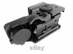 ADE Crusader 8 Reticle Green/Red Dot Reflex Holo Sight with Quick Release Mount