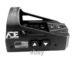 ADE RD3-012 Delta Red Dot Sight + Optic Mount Plate For Taurus PT111 G2, G2C, G3