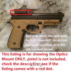 ADE RD3-013 Bertrillium RED Dot Reflex Sight Pistol for beretta 92