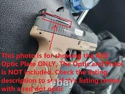 ADE RD3-013 Red Dot + Optic Mount Plate For Taurus PT111 G2, G2C, G3, PT140 tx22