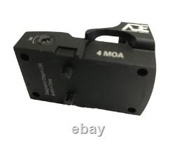 ADE RD3-013 Red Dot Sight + Optic Mount Plate For 1911 Novak Rear Sight Pistol