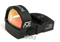 ADE RD3-013 Red Dot Sight + Optic Mount Plate For 1911 Novak Rear Sight Pistol