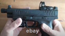 ADE RD3-013 Red Dot Sight + Optic Mount Plate For 1911 Novak Rear Sight Pistol